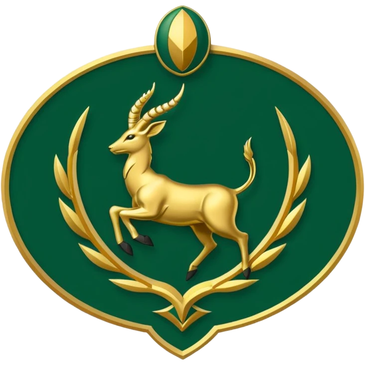 the springboks rugby logo emoji