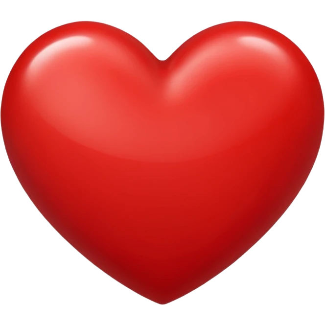 Left half of A red geart emoji