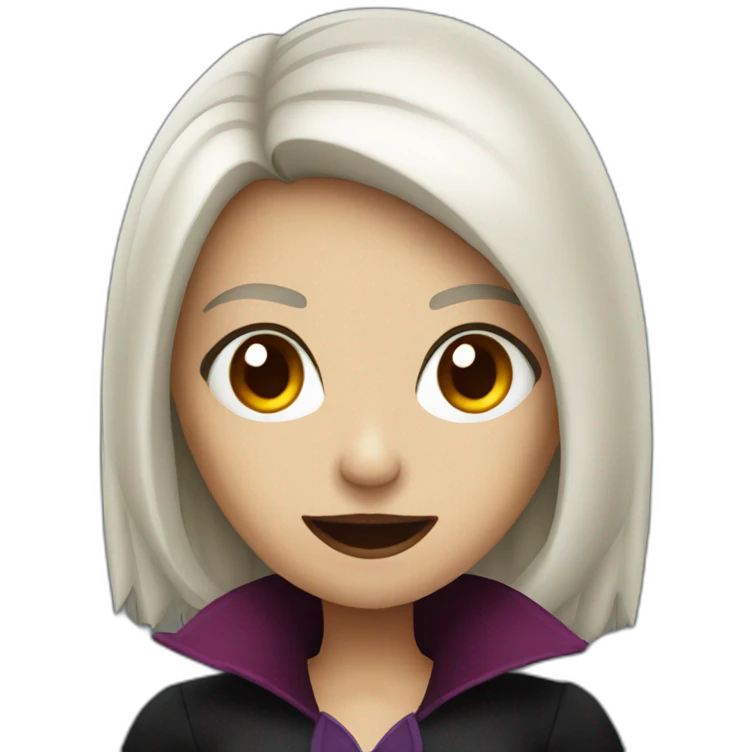 Female vampire emoji