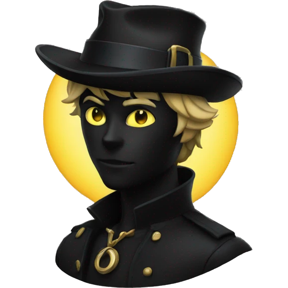 Chat noir emoji
