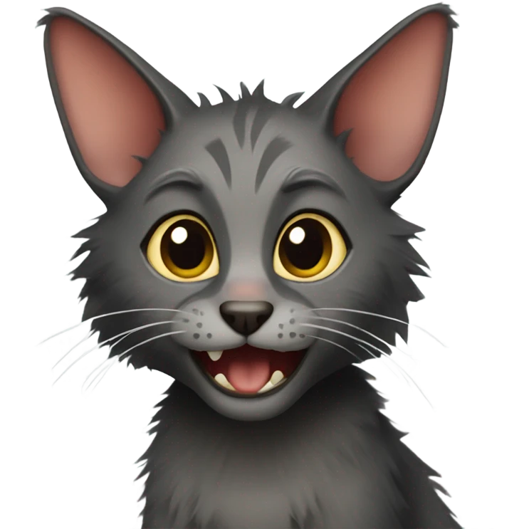 lykoi cat emoji