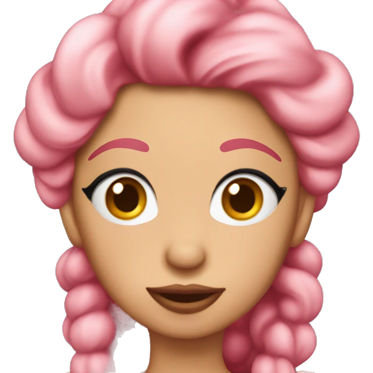 Coquette birthday cake emoji