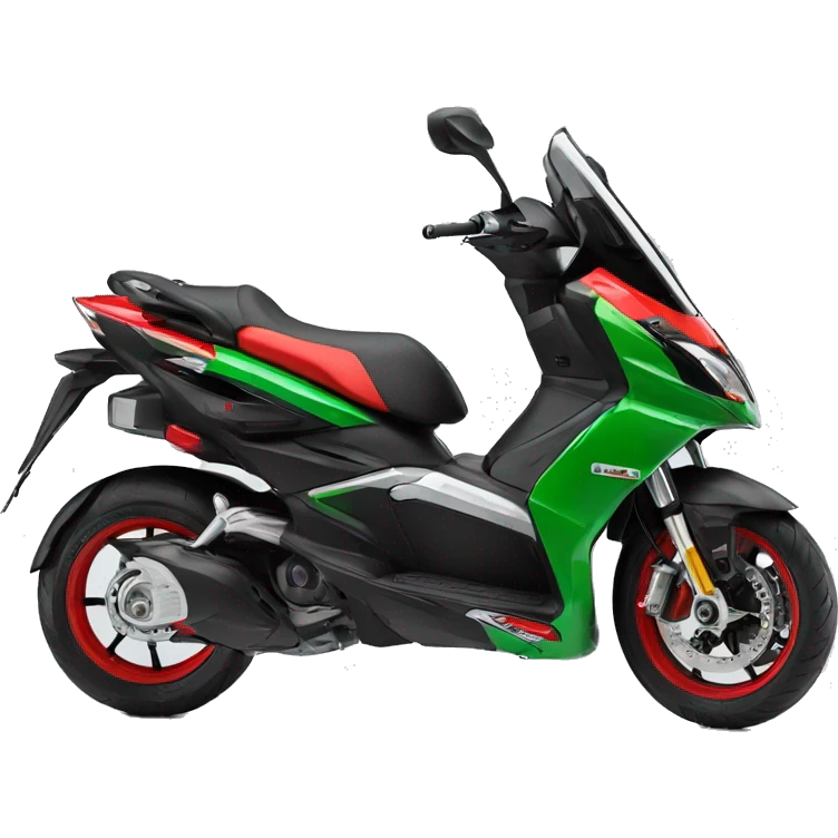 Aprilia sr 50 gt replica 2020 black red and a little bit of green emoji