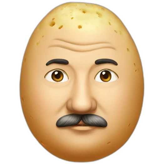 Lukashenko and potato  emoji