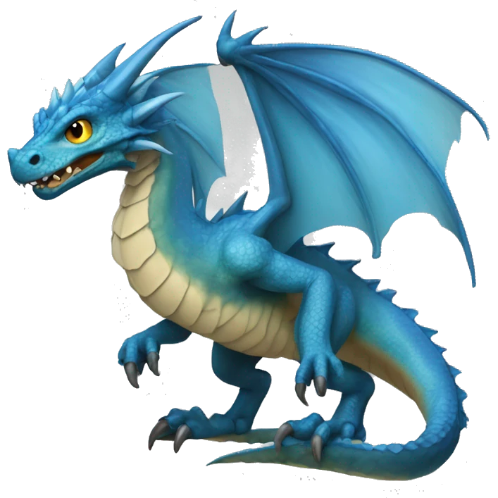 Sgaeyl, Blue Daggertail dragon emoji