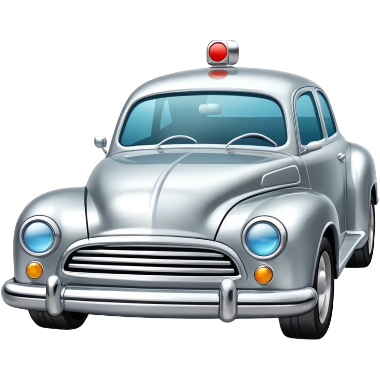a chrome car emoji