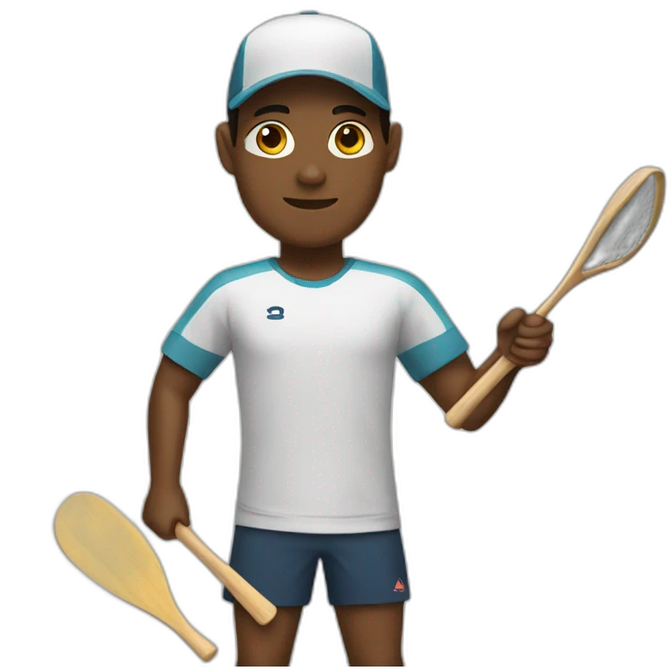paddle player emoji