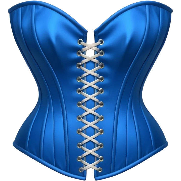 blue corset emoji