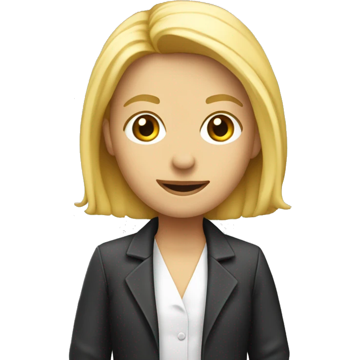  journaliste et photographe blonde emoji