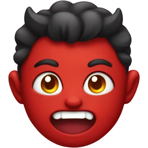Cute devil emoji