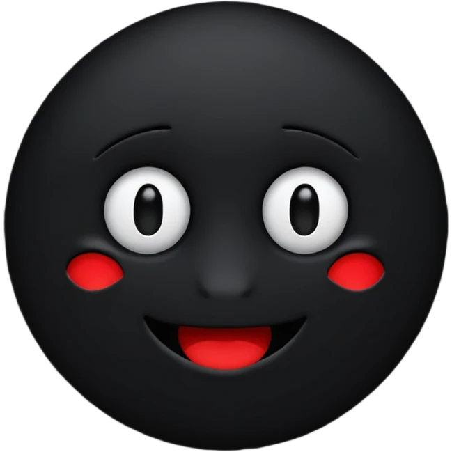 Make an dark astetic emoji emoji