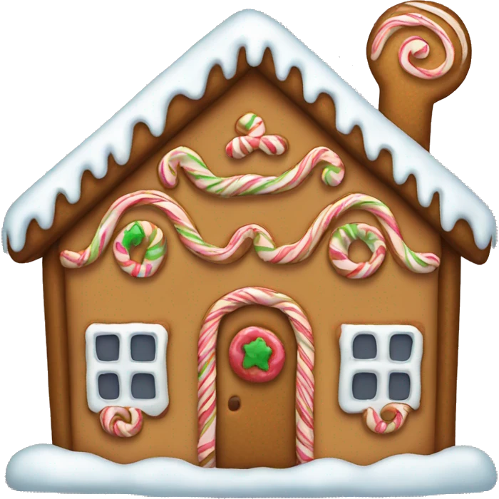 Gingerbread house  emoji