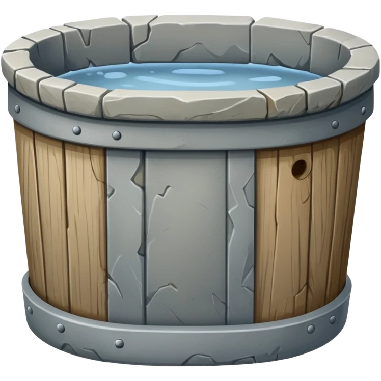 make longer water trough with no water above and no tap emoji