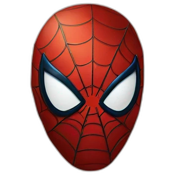 Spiderman face emoji