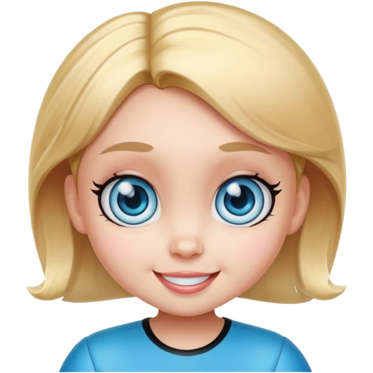 Bubbles Powerpuff Girls  emoji