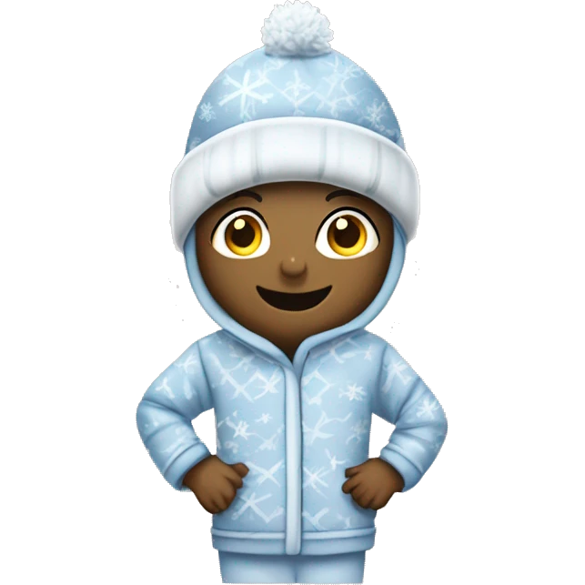 Winter ￼Pyjama ￼ emoji