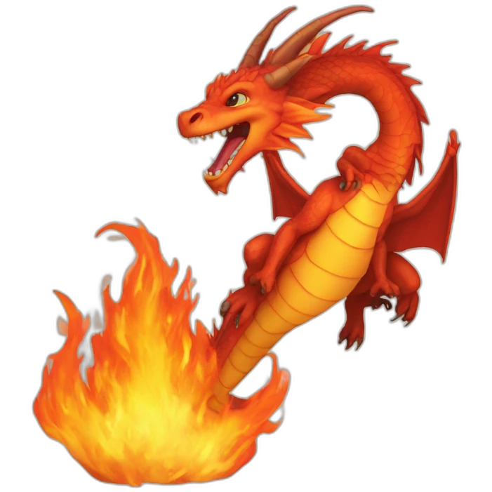 Fire Dragon emoji