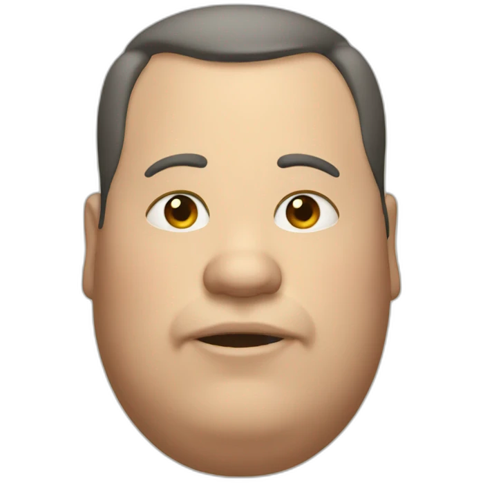 fat man emoji