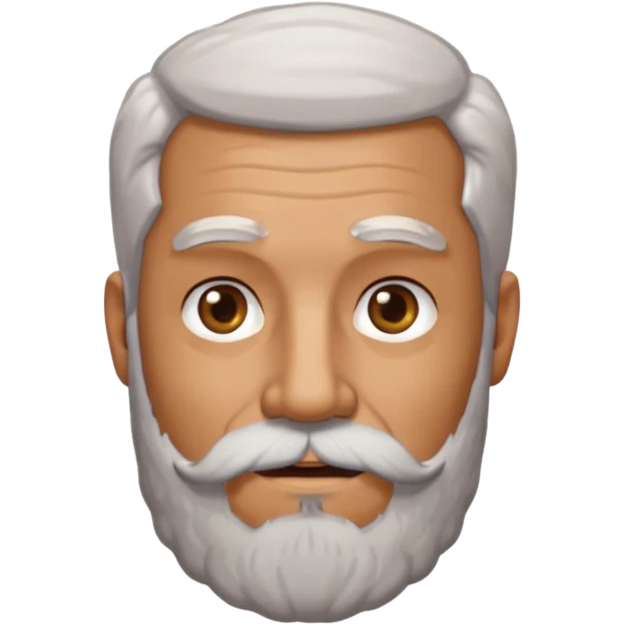mature man with salt and pepper beard emoji