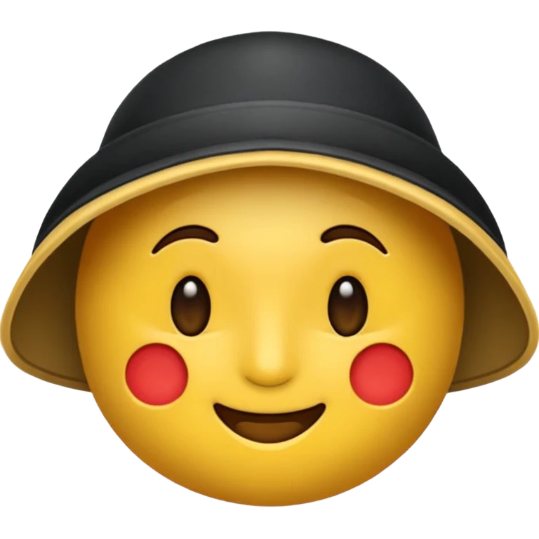 Панама синего цвета, панама в минималистичном стиле emoji. Материал панамы: джинса. У панамы есть черные шнурки. emoji