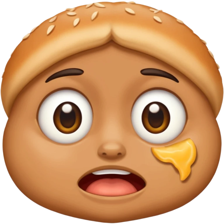 Hungry person emoji