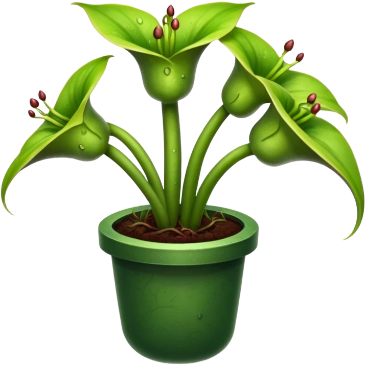  planta carnivora emoji