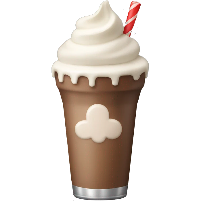 Milkshake emoji