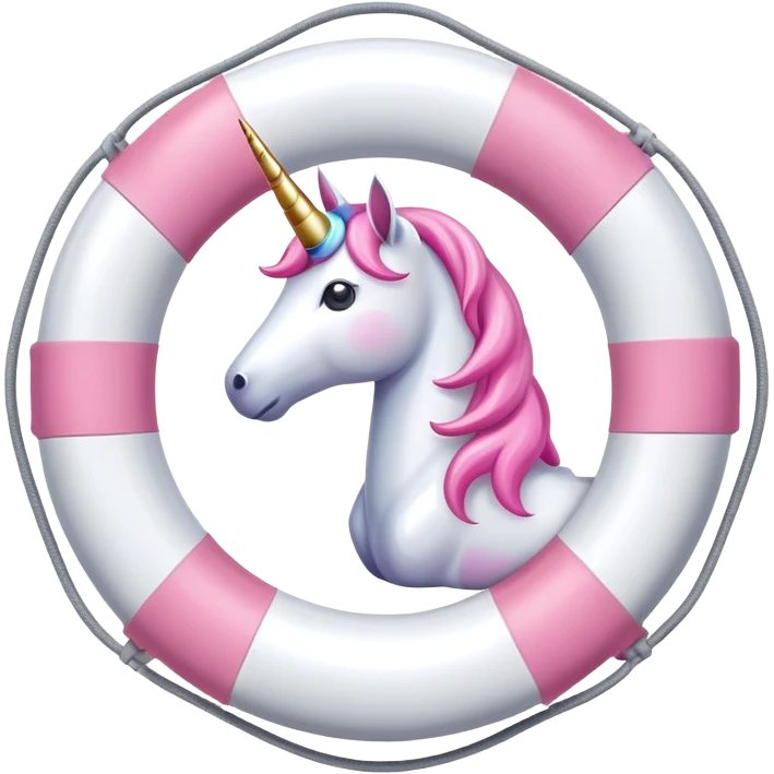 Unicorn Lifebuoy emoji