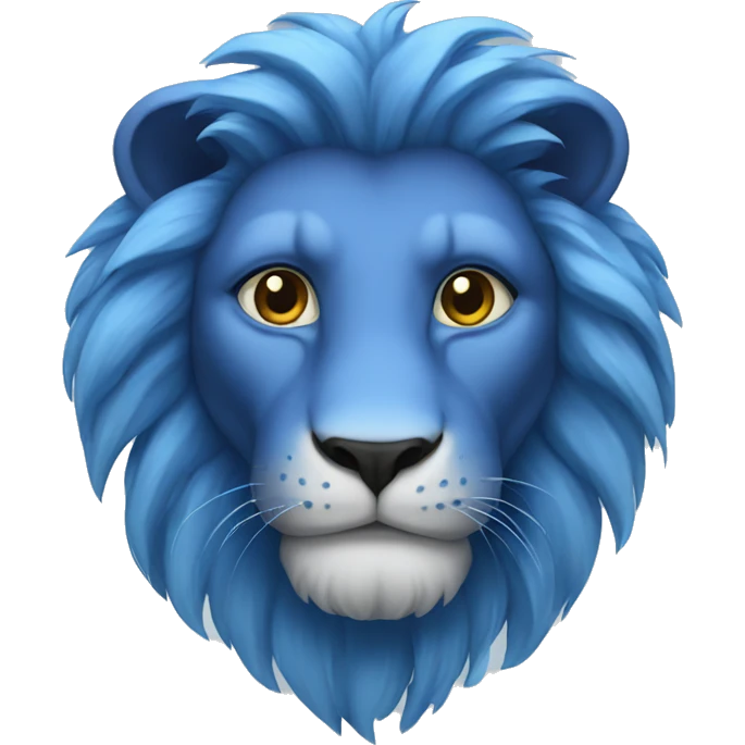 Blue Lion emoji