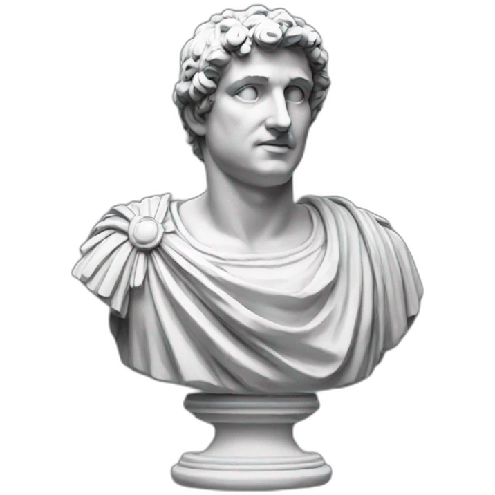 Roman statue emoji