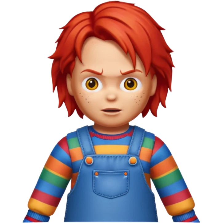 Un emojin de chuky emoji