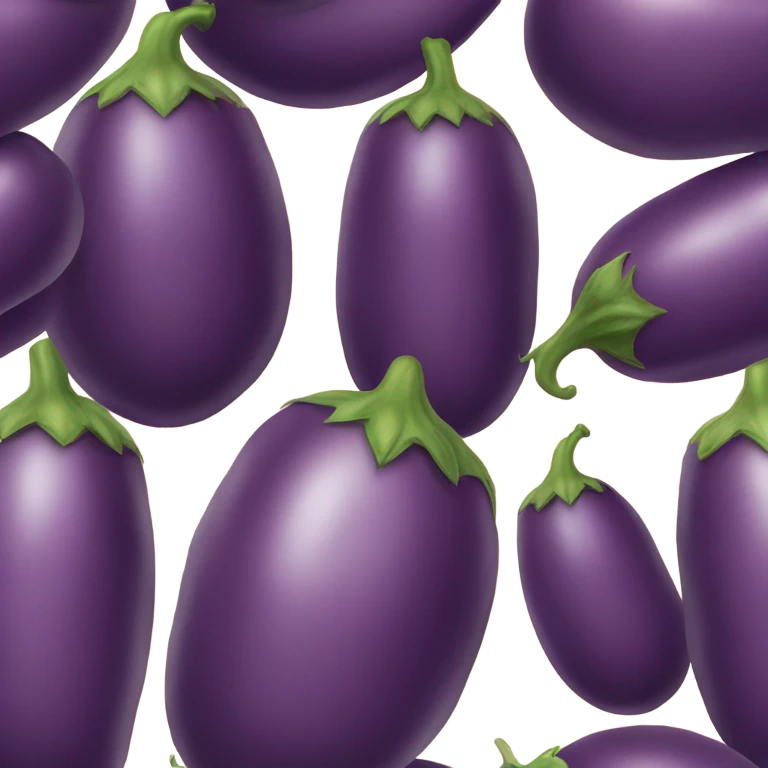 eggplant emoji in peach emoji emoji