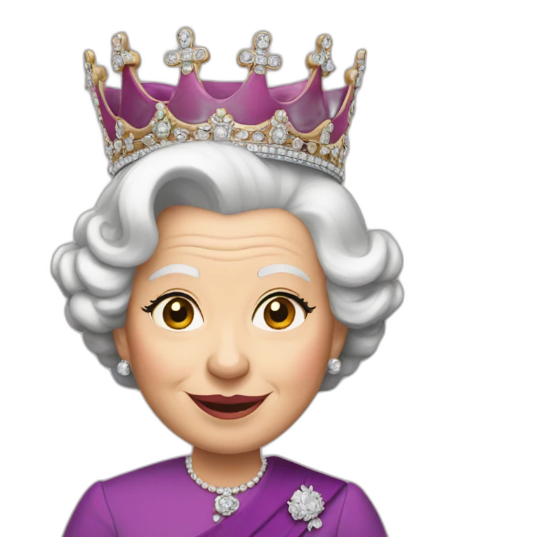 queen elizabeth the second emoji