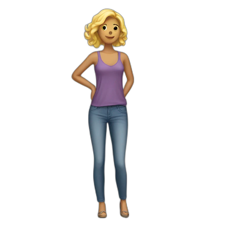 Mujer ropa emoji