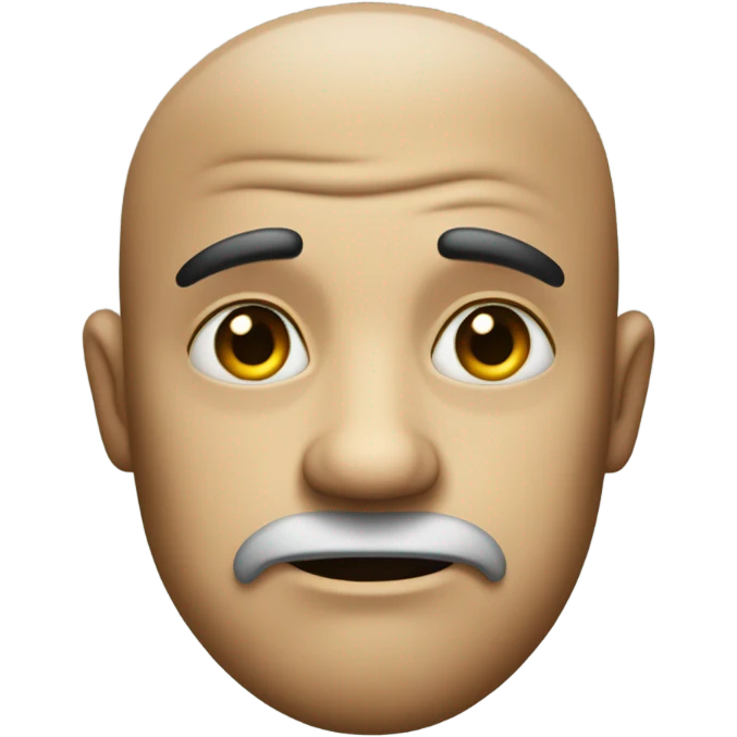 Discussed side eye  emoji