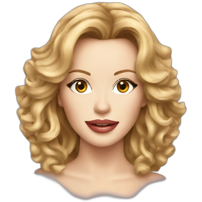 Kylie Minogue emoji