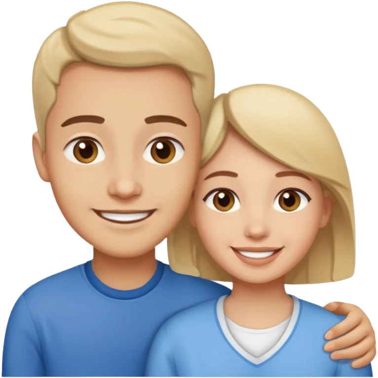 person and their carer emoji