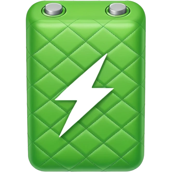 quilted battery icon emoji