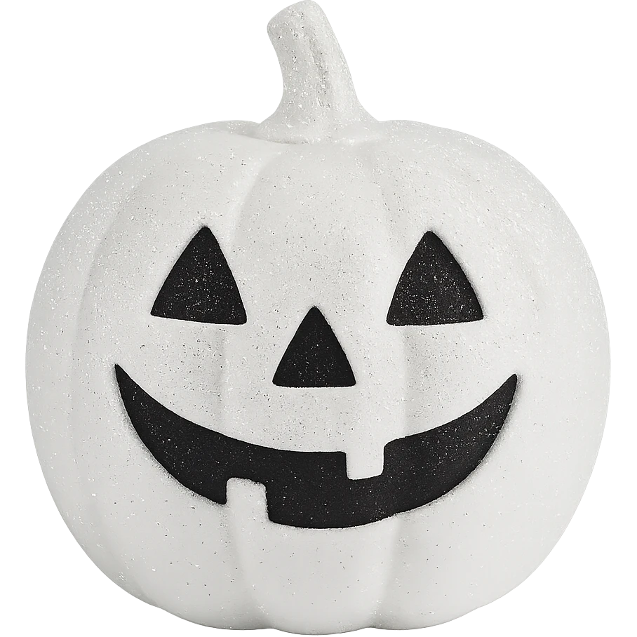 white sparkly halloween object, remove background emoji