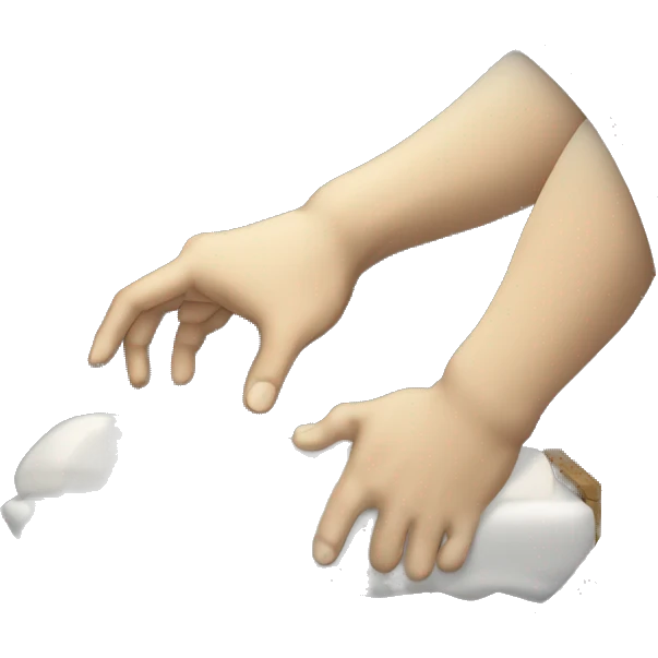 The creation of Adam (touch of god's hand to human skeleton hand emoji