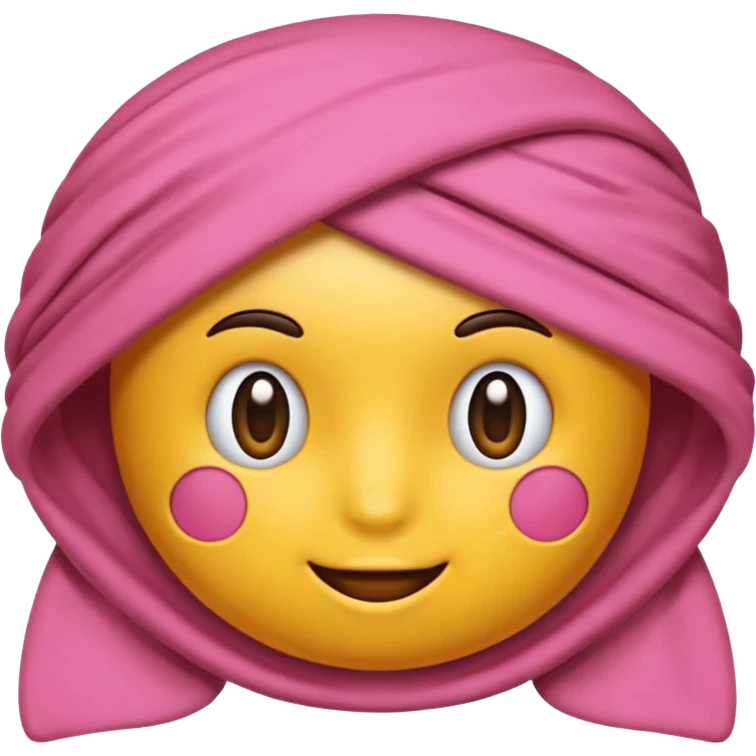 Розовый плед emoji