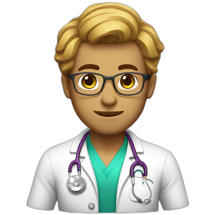 Doctor Jhatka with a muscular body emoji