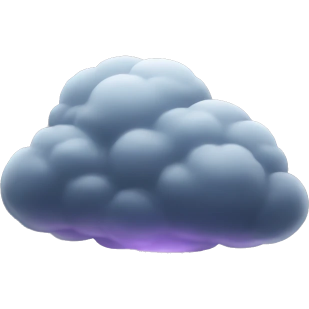 Thunderstorm emoji
