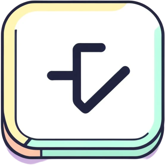 checkmark pastell pink emoji