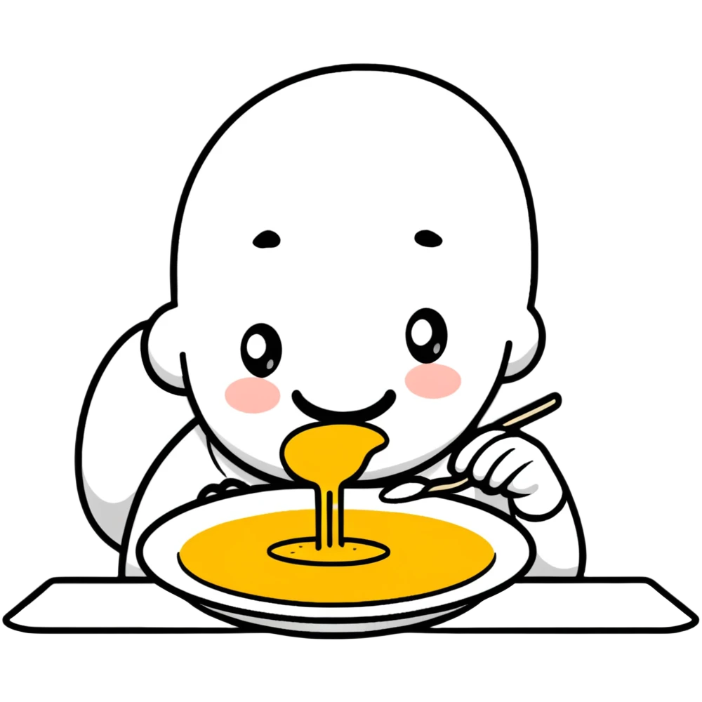 Moldovan patriot eating mamaliga cornmeal dish emoji