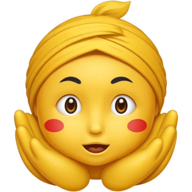 唇印在圣诞铃铛上 emoji