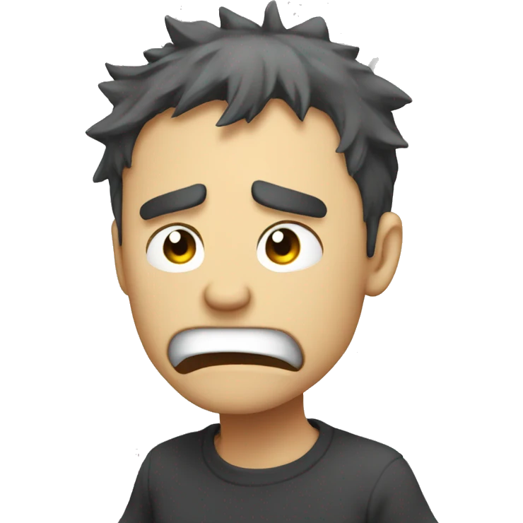 an anime rage guy emoji