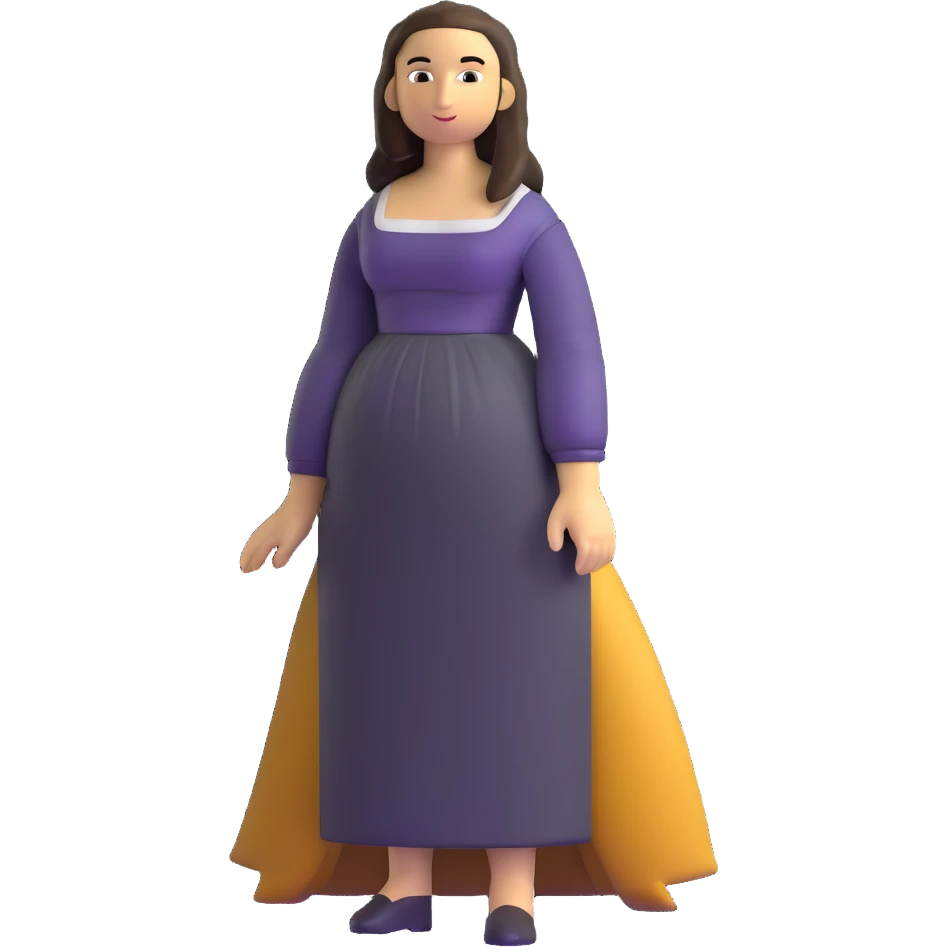 Full body Mona Lisa painting emoji