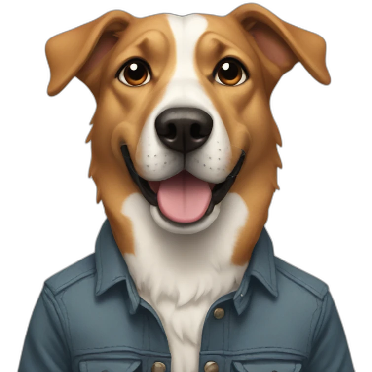 Indie dog emoji