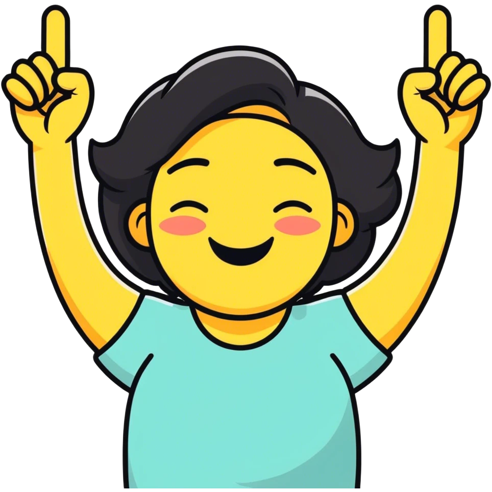 Bestie Land sticker good energy  emoji